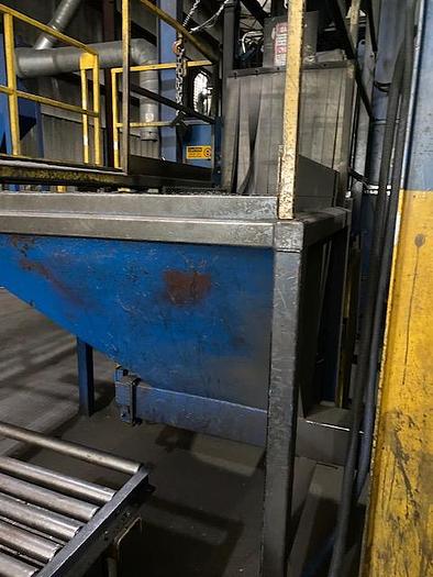 Excellent 2007 Wheelabrator 8 Wheel Mesh Belt