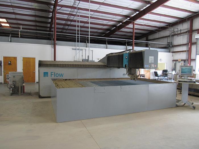 Used 2013 Flow Mach 3 4020B 60,000 PSI 3-Axis CNC Waterjet