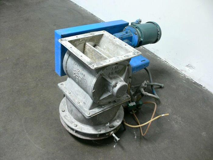 Used Conveyor Systems Mechanical Contractors RV.-4 Powder Hopper w/ 5HP Baldor Motor