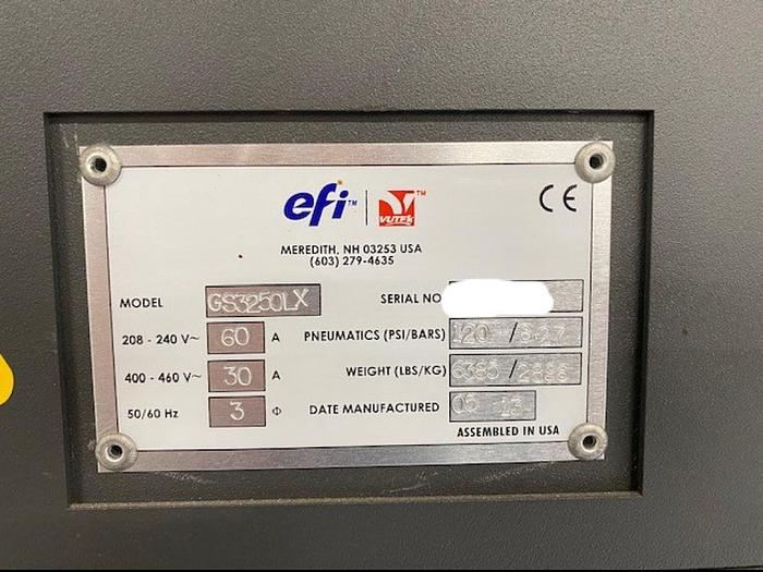 Used 2013 EFI-VUTEk GS3250LX Pro