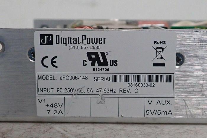 Used Digital Power Corporation Model eFO306-148 Power Supply