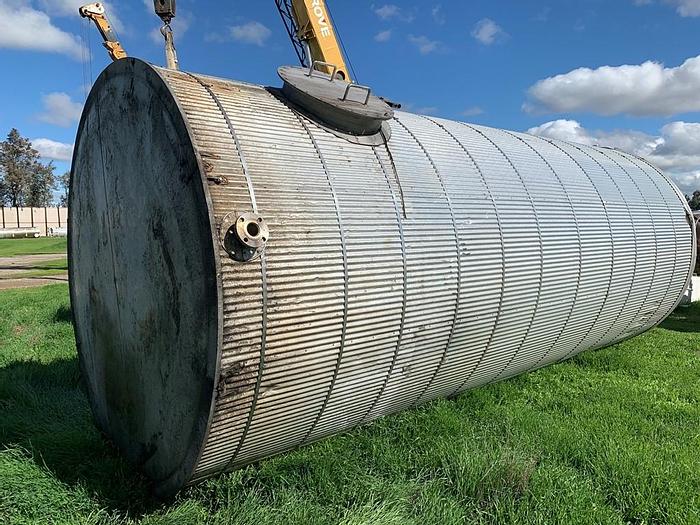 Used Tank, 6,000 Gallon, 316 Stainless Steel, UL 142, 7'6" x 18', Agitated #S743621