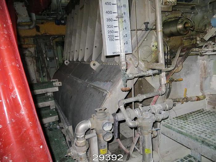 Used Voith Valley Type 2208 Air Pad Headbox, 136" Pond #29392