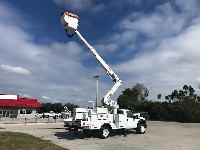 Used 2011 Ford F550 4x4 Altec AT40-MH 45ft Bucket Truck