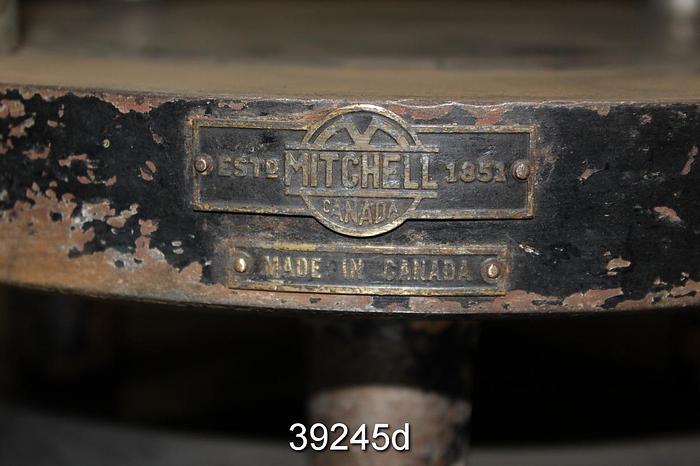Used Mitchell 7" Diameter Manual Hand Sheet Press #39245