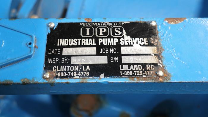 Used Impco Cloverotor 1800 Thick Stock Pump #44321