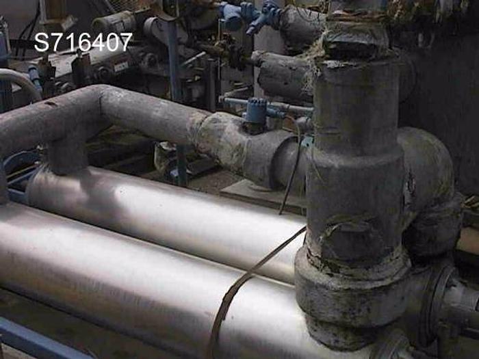 Used Votator, Chemtron, 6" x 72", 2 Tube, S/st, Mdl FV-2A #S716407