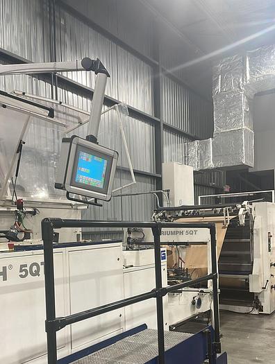 Used 2012 GARANT TRIUMPH 5QT / SK / SERVO (sos paper bag machine - twisted handles unit)