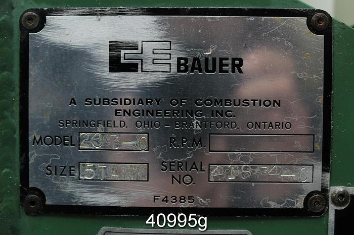 Used CE Bauer 203-C 5-Tank Pulp Tester #40995