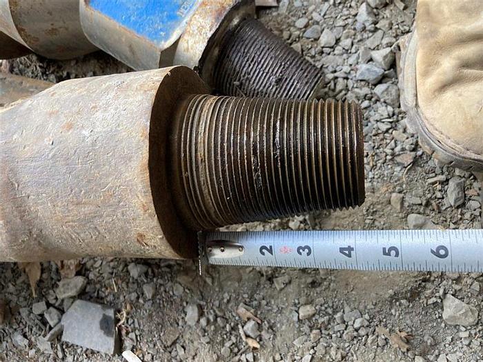 Used 11-1/2" diameter x 27" length Cross Chisel Bit