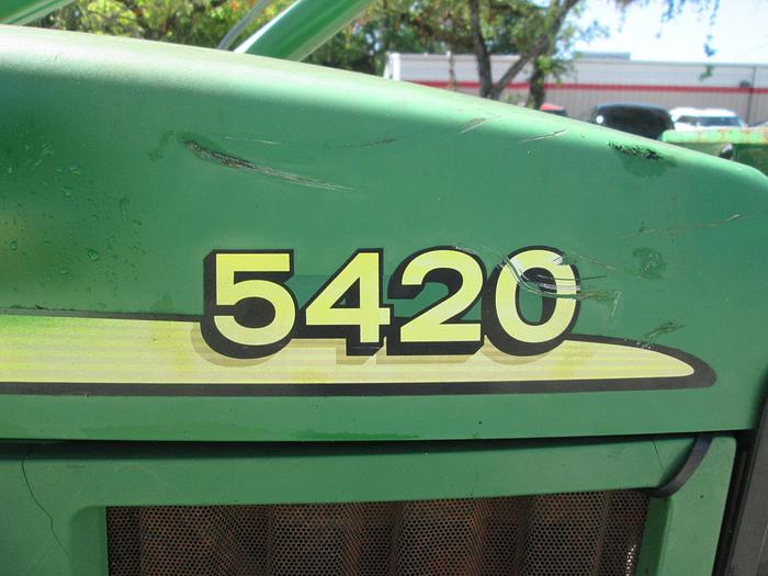 Used 2003 John Deere 5420 Tractor With Loader