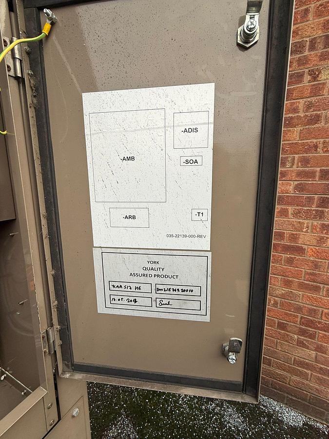 Used 2017 York Chiller Unit