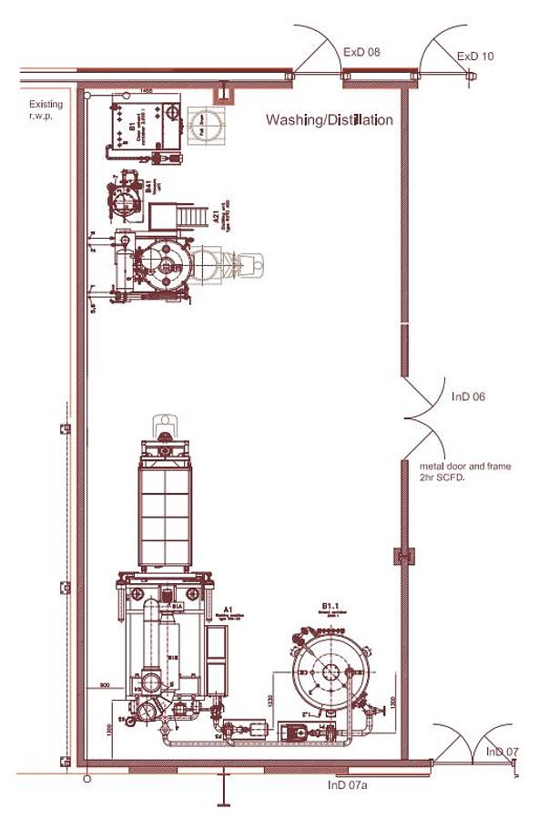 Used 2010 Renzmann 310-20 Washing Machine | Roto 400 Distillation unit