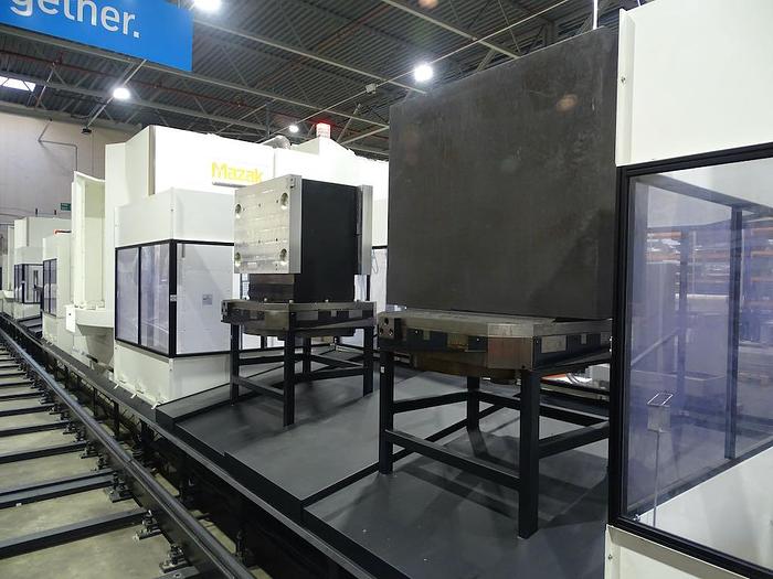 Used 2016 Mazak 3 x HMC Nexus 10800-Il with a Palletech 24