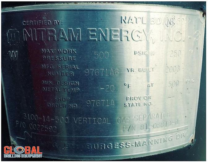 Used Item 0493 : 2003 6T-276-41B / 1000# Hurricane Air Booster