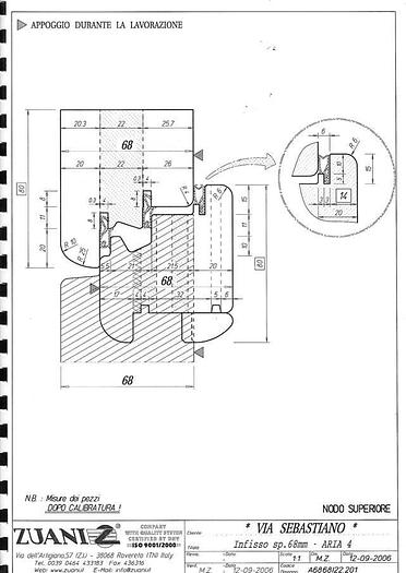 Used Zuani Infisso aria 4
