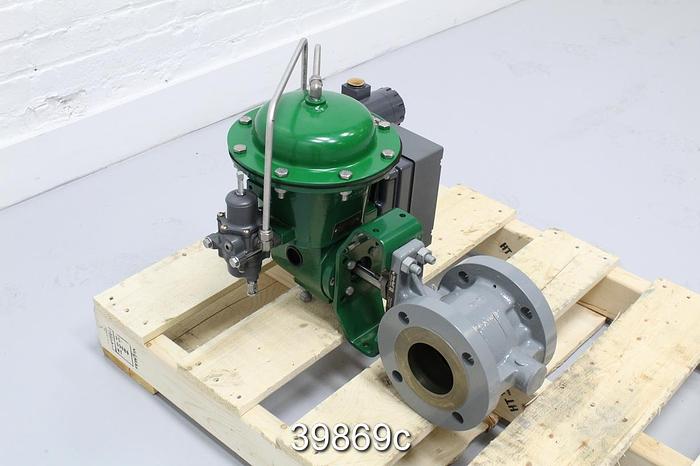 Unused Fisher 3" Vee Ball Valve, Unused #39869