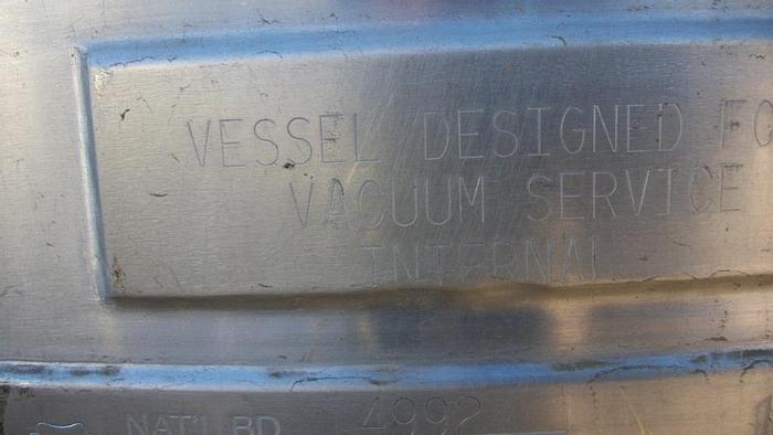 Used Kettle, 150 Gallon, 316 S/st, Jkt, Vacuum, Lee, Mdl 150VP #S740161