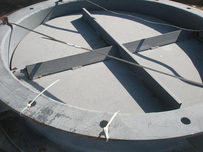 Used Valve, Butterfly, 36", C/st, Trivaco, (2) #C738103