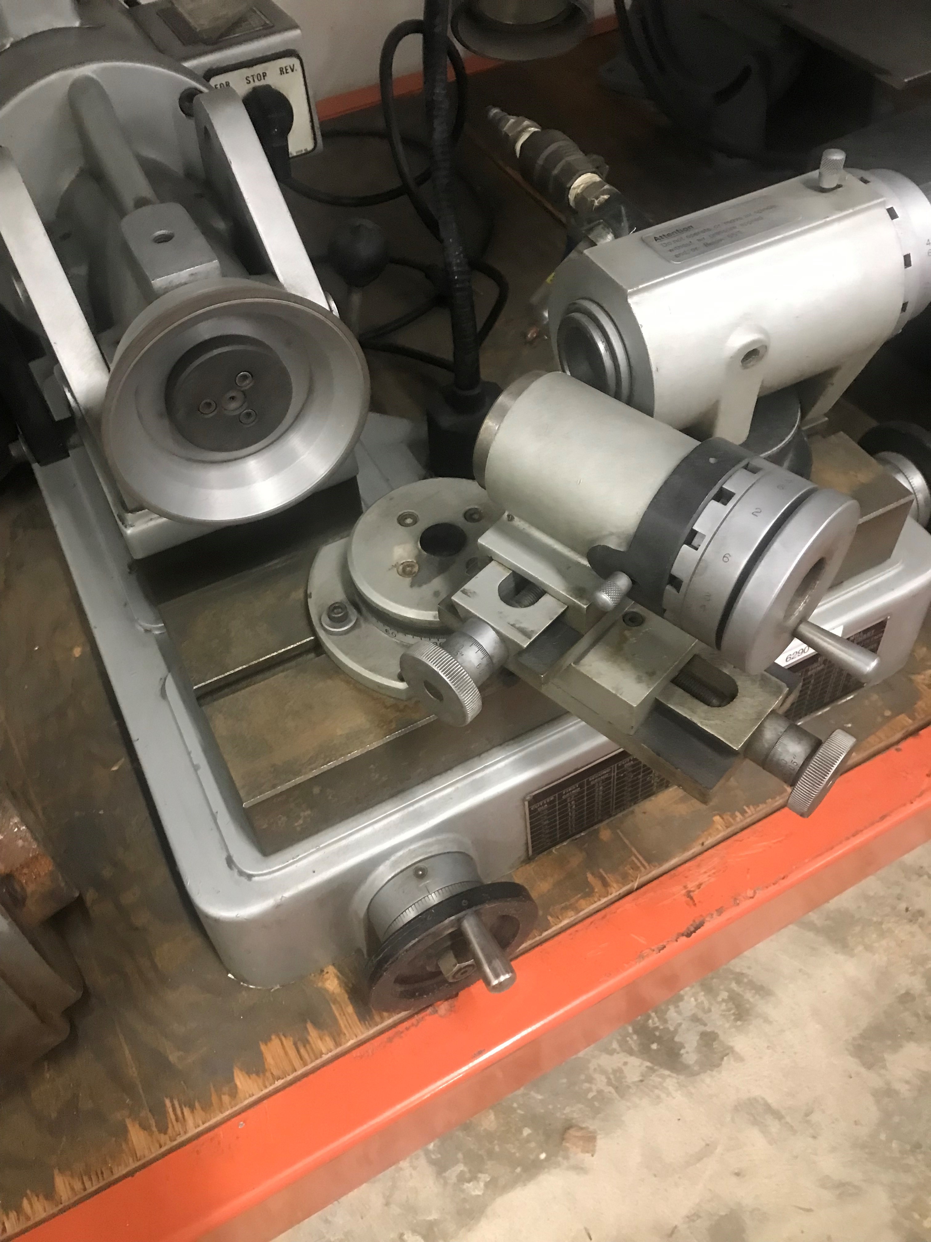 Used Sold CUTTERMASTER HDT30 BENCH TOOL & CUTTER GRINDER 5" 6290 2 at Wheeler Machine...