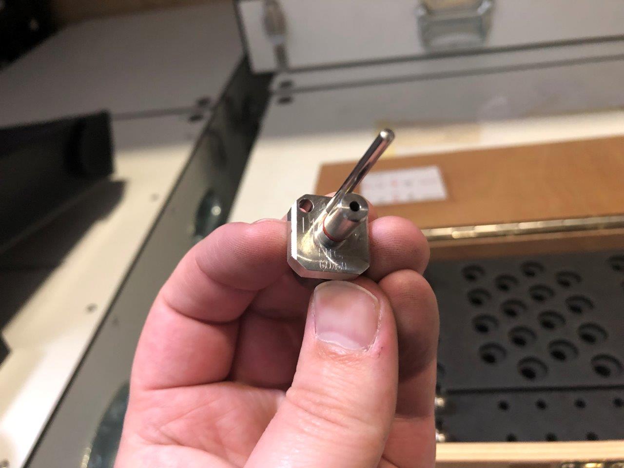 Used Multitest MT9510 Shuttle Vacuum Chucks for Change Kit 120 BGA 7x7mm