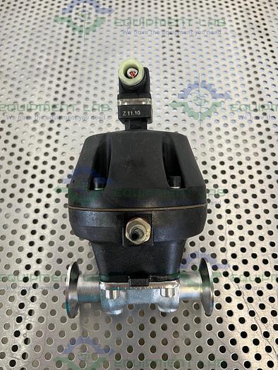 Used GEMU  1" Sanitary Fitting Diaphragm Valve w/  Position Indicator