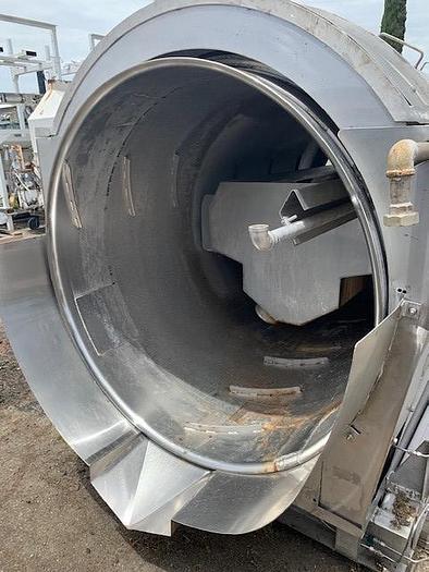 Used Hycor Rotoshear Rotary Wastewater Screen Model HRS-4872M