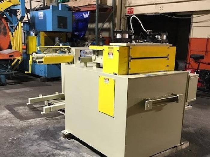 Used 24" Dallas Servo Feeder Straightener Combo