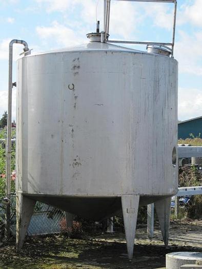 Brugt 20 m3 rustfri tank - SOLGT