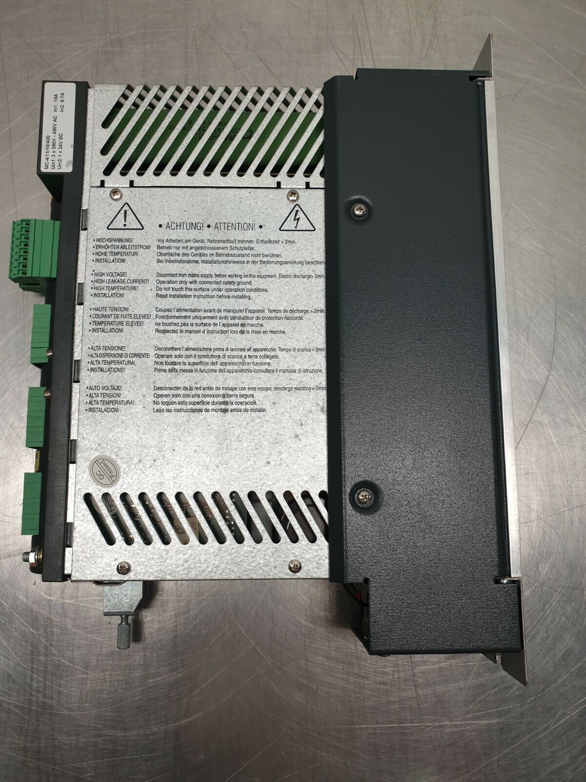 Used Elau MC-4 Pac Drive MC-4/11/10/400 Servo Drive 13130247