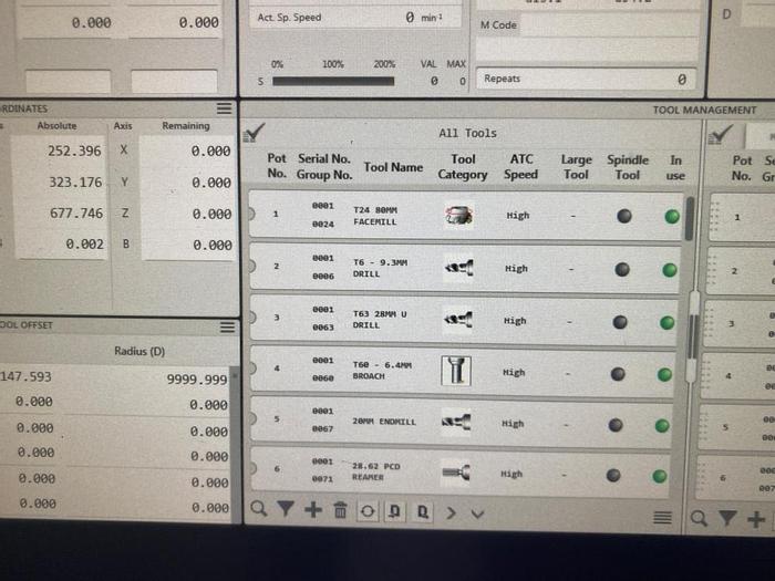 Used 2017 DMG Mori NHX 4000 Horizontal Machining Center