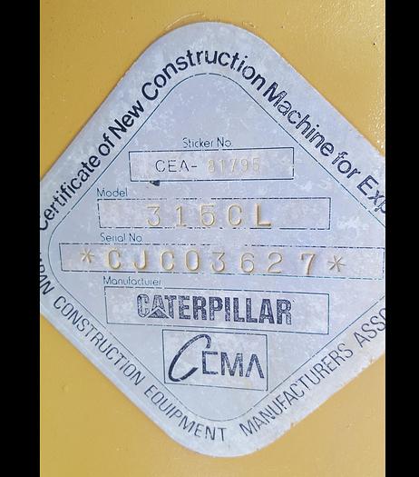 Used 2007 CATERPILLAR 315CL