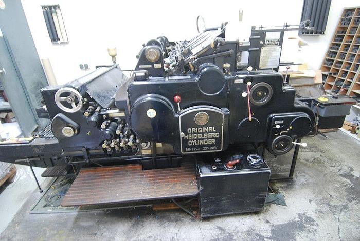 Gebraucht Original Heidelberg Zylinder OHZ, 1964, #1265831