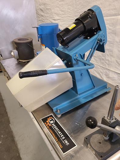 Used Parts Tumbler for Finishing & Deburring Metal or Plastic Parts.