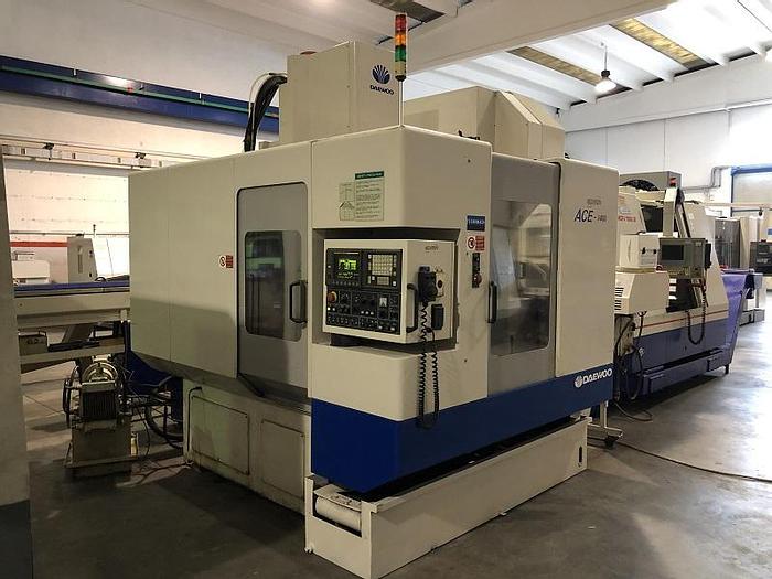 Usato CENTRO DI LAVORO VERTICALE ROTOPALLET DAEWOO ACE V 400