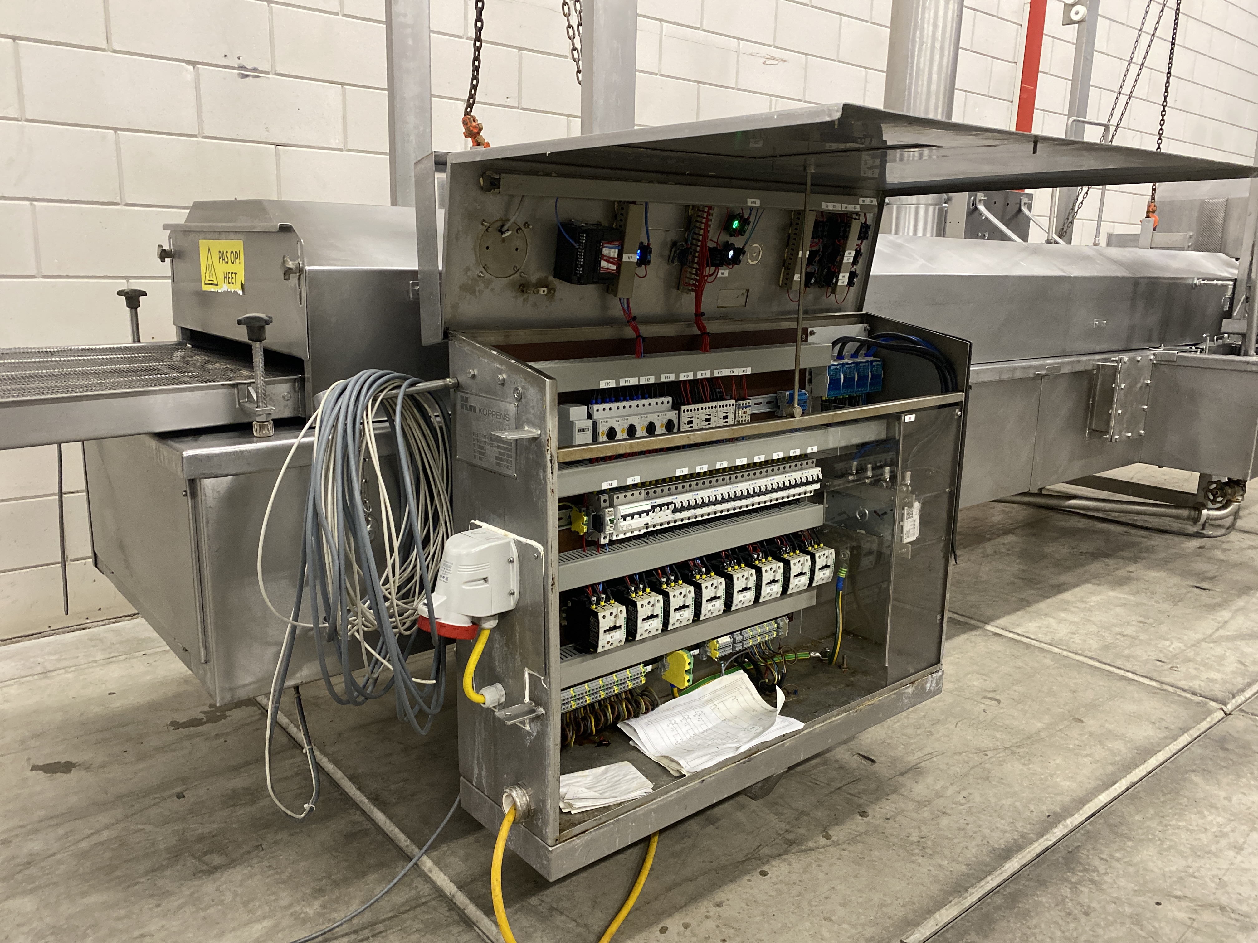 Used Koppens 3000/600 electric heated fryer