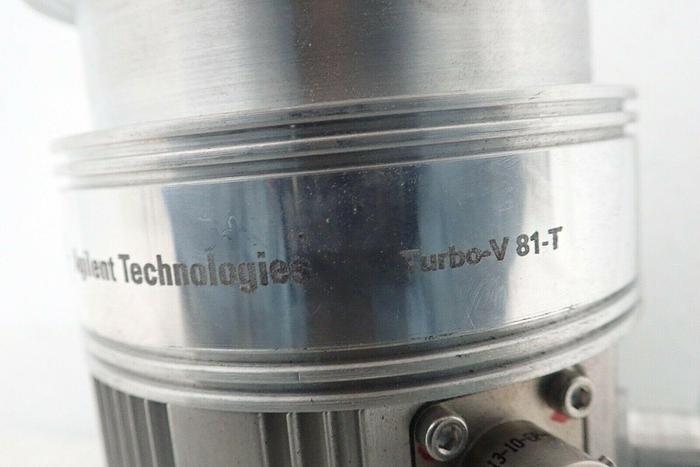 Used Agilent TV 81-T Turbo-V 81-T Molecular Vacuum Pump 9698905M001
