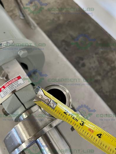 Used Pfizer Inc  FPX712 CIP Pump  Skid w/ Baldor Reliance L3606T Motor 115/230V