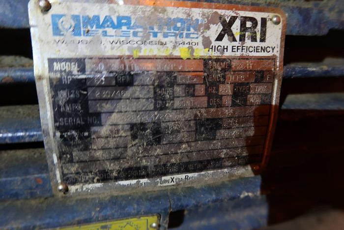 Used GOULD 3196 3X4-13 316 S/S CENTRIFUGAL PUMP 60 HP