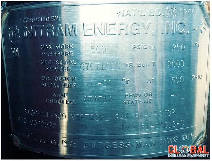 Used Item 0681 : 2003 Hurricane 6T-276-41B / 1000# Air Booster