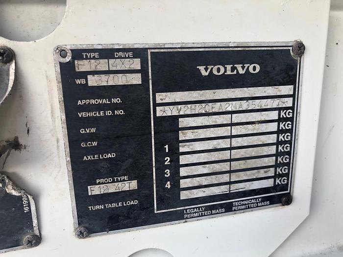 Used 1991 VOLVO F12.360 , FULL STEEL