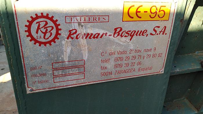 Usado Desintegrador ROMAR BOSQUE