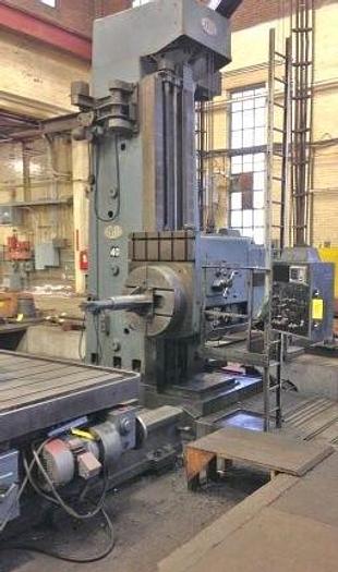 Used ASQUITH FB 6" MANUAL FLOOR TYPE BORING MILL