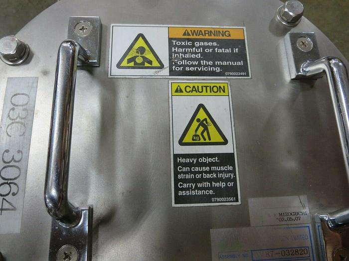 Used Ectron, Assy. # 87-032820, Pressure Vessel, On Casters