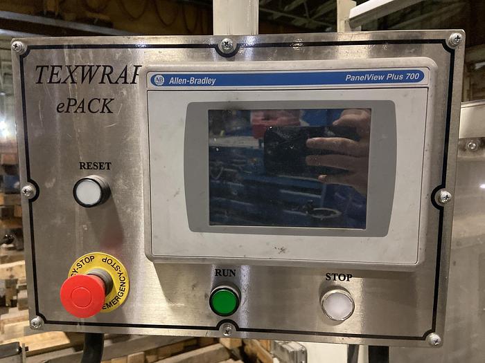 Used STORK TEXWRAP MODEL T-E1407SS-240-02 WRAPPING LINE