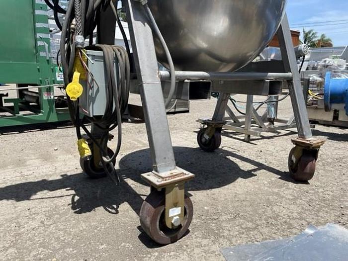 Used Lee 125 Gallon Steam Jacketed Mixing Kettle