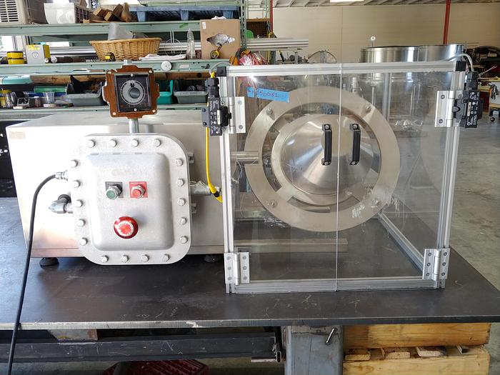 Used LAB SLANT CONE BLENDER WITH (3) SHELLS - S/S - CANTILEVER STYLE (#9528)