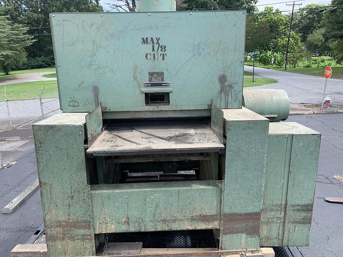 Used BUSS 44, 36" x 8" PLANER WITH HELICAL HEAD
