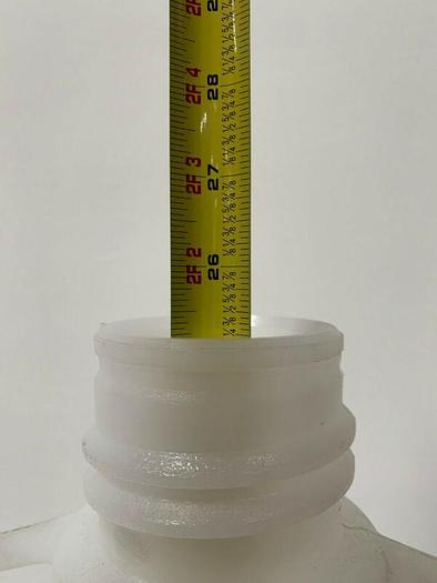 Used 45L Thermo Scientific Heavy-Duty Vacuum Carboy w/ Handle