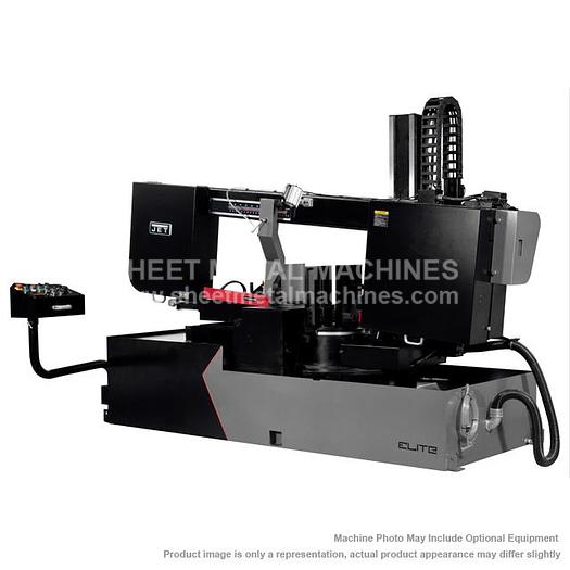 JET ELITE ECB-1833DMEVS-460 Semi-Automatic Dual Mitering EVS Bandsaw 460V, 3Ph 891175